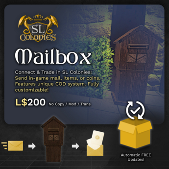 Second Life Marketplace - [SLC] Essentials :: Mailbox